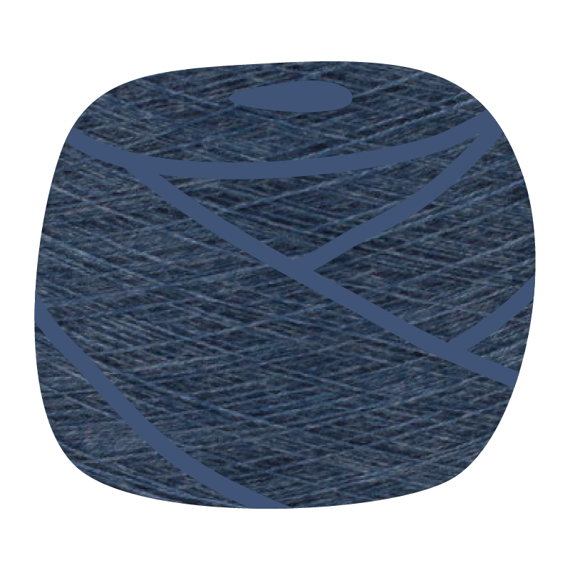 indigo meliert-590